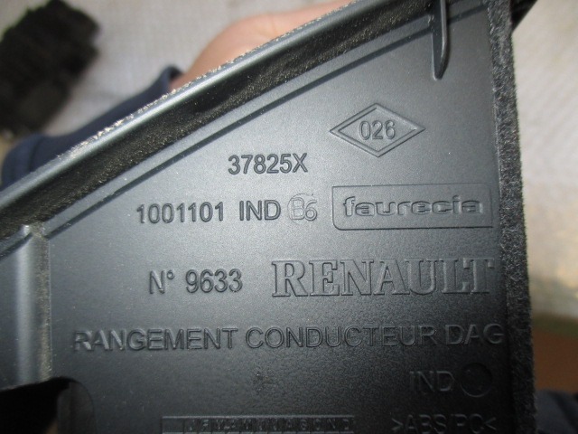 GLOVE BOX OEM N. 1001101 ORIGINAL PART ESED RENAULT LAGUNA MK3 BER/SW (10/2007 - 08/2010) DIESEL 15  YEAR OF CONSTRUCTION 2011
