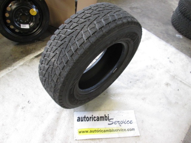 1 WINTER TIRE OEM N.  SPARE PART USED CAR ZZZ (PNEUMATICI)- DISPLACEMENT  - YEAR OF CONSTRUCTION
