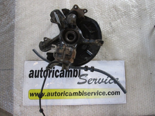 CARRIER, LEFT / WHEEL HUB WITH BEARING, FRONT OEM N. 6R0615311A ORIGINAL PART ESED SEAT IBIZA MK3 RESTYLING (02/2006 - 2008) BENZINA 12  YEAR OF CONSTRUCTION 2007