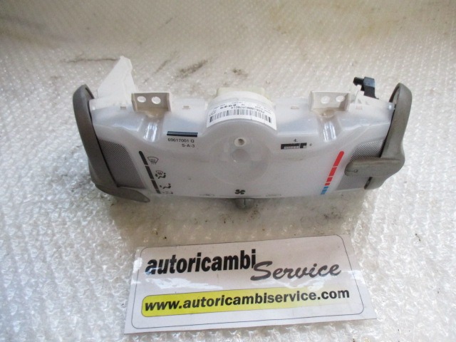 AIR CONDITIONING CONTROL OEM N. P69610001A78G14 ORIGINAL PART ESED TOYOTA AYGO (2005 - 2009) BENZINA 10  YEAR OF CONSTRUCTION 2007