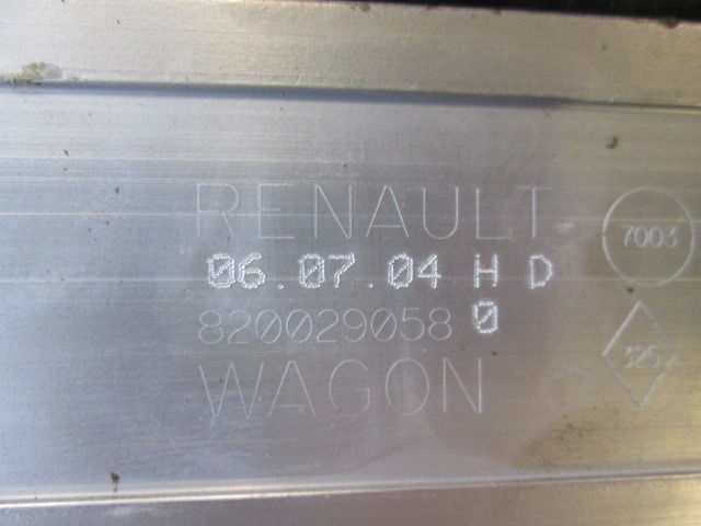 FRONT SEAT RAIL OEM N. 8200290580 ORIGINAL PART ESED RENAULT ESPACE / GRAND ESPACE (05/2003 - 08/2006) DIESEL 30  YEAR OF CONSTRUCTION 2004