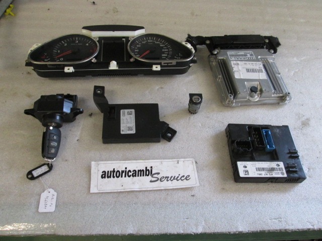 KIT ACCENSIONE AVVIAMENTO OEM N. 4F0907289J SPARE PART USED CAR AUDI A6 C6 4F2 4FH 4F5 RESTYLING BER/SW/ALLROAD (10/2008 - 2011) - DISPLACEMENT 3.0 DIESEL- YEAR OF CONSTRUCTION 2008