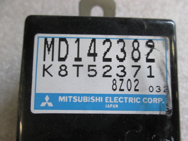 ELECTRIC FAN CONTROL UNIT OEM N.  ORIGINAL PART ESED MITSUBISHI PAJERO SPORT (11/1998 - 2008) DIESEL 25  YEAR OF CONSTRUCTION 1999
