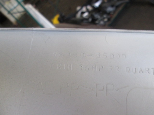 TRIM PANEL A- / B- / C-COLUMN OEM N. 76280-65D00 ORIGINAL PART ESED SUZUKI GRAND VITARA (1999 - 2006) DIESEL 20  YEAR OF CONSTRUCTION 1998