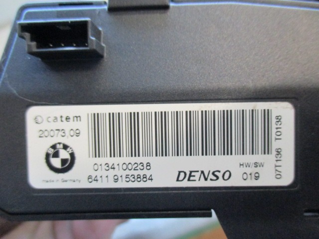 AUXILIARY HEATER OEM N. 64119153884 ORIGINAL PART ESED BMW SERIE 3 BER/SW/COUPE/CABRIO E90/E91/E92/E93 (2005 - 08/2008) DIESEL 20  YEAR OF CONSTRUCTION 2007