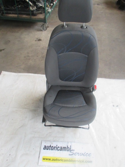 SEAT FRONT PASSENGER SIDE RIGHT / AIRBAG OEM N.  ORIGINAL PART ESED CHEVROLET SPARK (2009 - 2013) BENZINA 12  YEAR OF CONSTRUCTION 2011