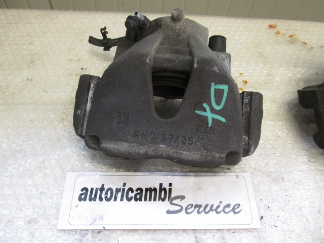 BRAKE CALIPER FRONT LEFT . OEM N. 93176427 ORIGINAL PART ESED OPEL ASTRA H RESTYLING L48 L08 L35 L67 5P/3P/SW (2007 - 2009) DIESEL 17  YEAR OF CONSTRUCTION 2008