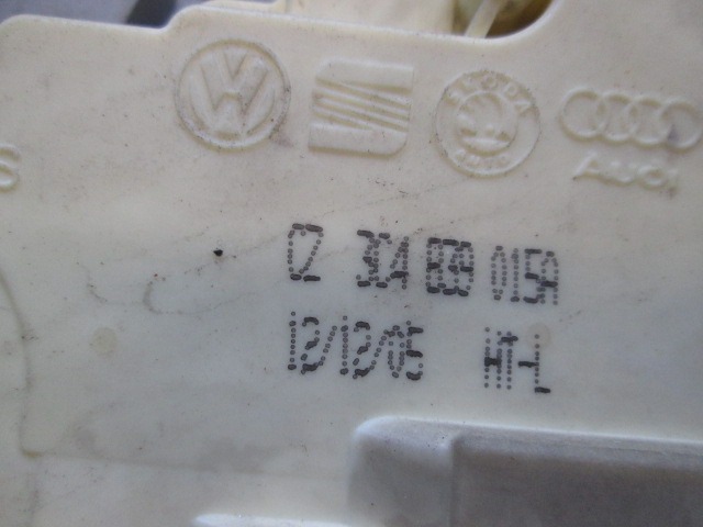 CENTRAL DOOR LOCK REAR LEFT DOOR OEM N. 3C4B39015A ORIGINAL PART ESED VOLKSWAGEN PASSAT B6 3C BER/SW (2005 - 09/2010)  DIESEL 20  YEAR OF CONSTRUCTION 2006