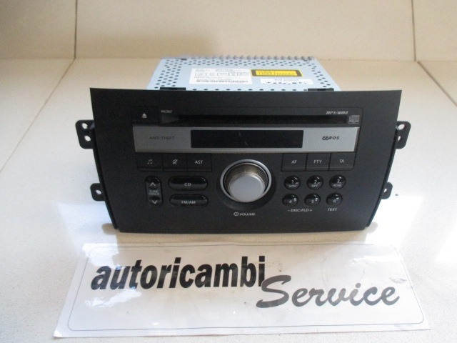 RADIO CD?/ AMPLIFIER / HOLDER HIFI SYSTEM OEM N.  ORIGINAL PART ESED FIAT SEDICI (05/2009 - 2014) BENZINA 16  YEAR OF CONSTRUCTION 2010
