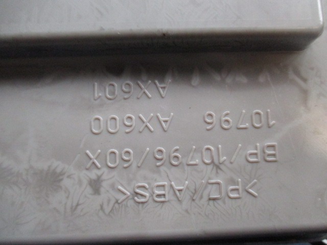 GLOVE BOX OEM N. 10796AX600 ORIGINAL PART ESED NISSAN MICRA K12 K12E (01/2003 - 09/2010) BENZINA 12  YEAR OF CONSTRUCTION 2004