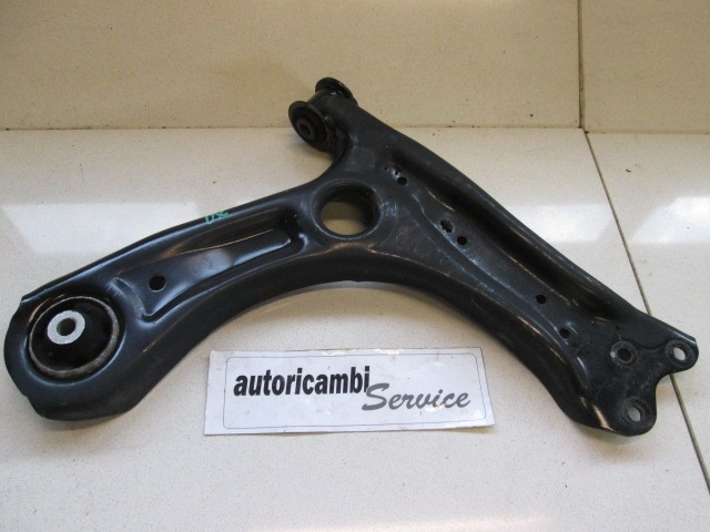 WISHBONE, FRONT RIGHT OEM N. 6R0407152A ORIGINAL PART ESED VOLKSWAGEN POLO (06/2009 - 02/2014) BENZINA 12  YEAR OF CONSTRUCTION 2010