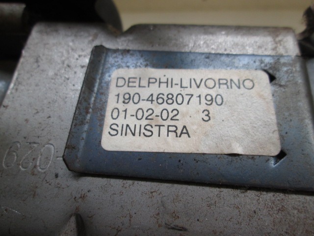 STEERING COLUMN OEM N. 60693538 ORIGINAL PART ESED ALFA ROMEO 147 937 (2001 - 2005)DIESEL 19  YEAR OF CONSTRUCTION 2002