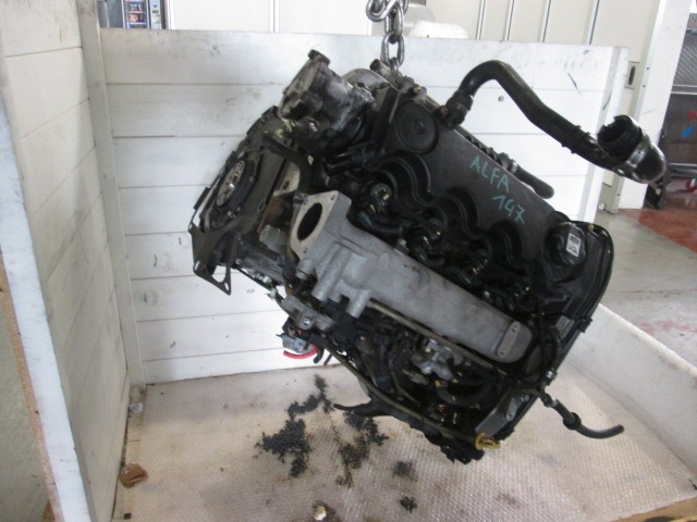 ALFA ROMEO 147 1.9 DIESEL 85KW 5M (2002) REPLACEMENT ENGINE 937A2000 PUMP INJECTORS TUBE INJECTION MANIFOLD INTAKE AND EXHAUST 46,481,957 71,732,302