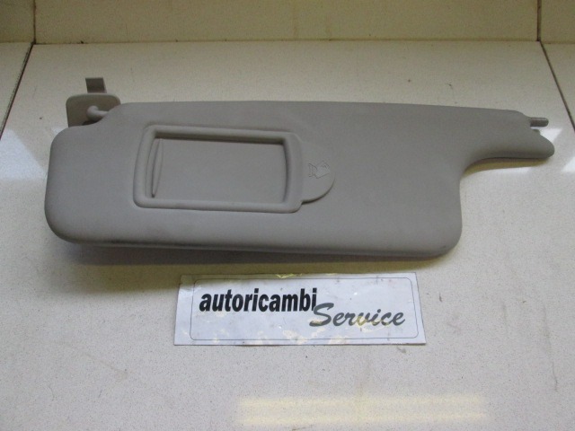 SUN VISORS OEM N. 8200246823 ORIGINAL PART ESED RENAULT MEGANE BER/GRANDTOUR  (2006 - 2009) DIESEL 15  YEAR OF CONSTRUCTION 2008