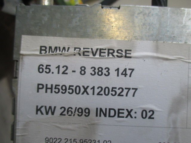 BMW E46 320D 2.0 DIESEL 100KW 5P 5M (1999) REPLACEMENT RADIO RADIO (NOT PROVIDE RADIO CODE) 65128383147