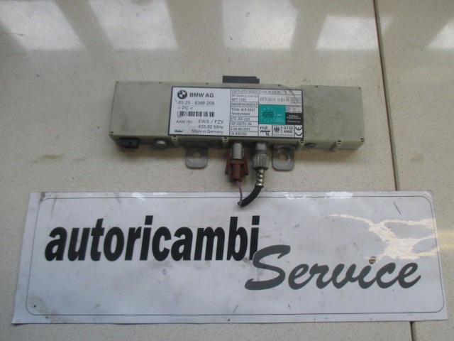 AMPLIFICATORE / CENTRALINA ANTENNA OEM N. 8368208 ORIGINAL PART ESED BMW SERIE 3 E46 BER/SW/COUPE/CABRIO (1998 - 2001) DIESEL 20  YEAR OF CONSTRUCTION 1999