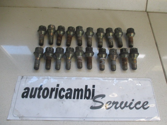 KIT BULLONI RUOTE  OEM N.  ORIGINAL PART ESED BMW SERIE 3 E46 BER/SW/COUPE/CABRIO (1998 - 2001) DIESEL 20  YEAR OF CONSTRUCTION 1999