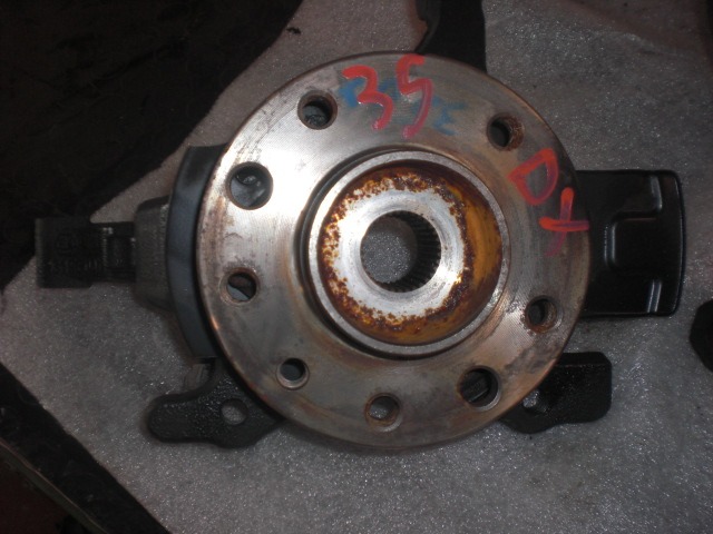 CARRIER, RIGHT FRONT / WHEEL HUB WITH BEARING, FRONT OEM N.  ORIGINAL PART ESED OPEL ZAFIRA A (1999 - 2004) BENZINA 16  YEAR OF CONSTRUCTION 2005