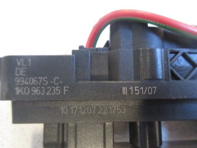 AUXILIARY HEATER OEM N. 1K0963235F ORIGINAL PART ESED AUDI A3 8P 8PA 8P1 (2003 - 2008)DIESEL 20  YEAR OF CONSTRUCTION 2008