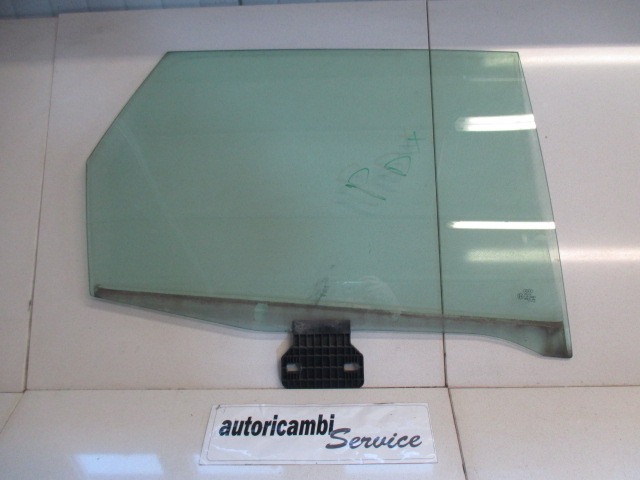DOOR WINDOW, TINTED GLASS, REAR RIGHT OEM N. 8E5845026C ORIGINAL PART ESED AUDI A4 8E2 8E5 B6 BER/SW (2001 - 2005) DIESEL 25  YEAR OF CONSTRUCTION 2003