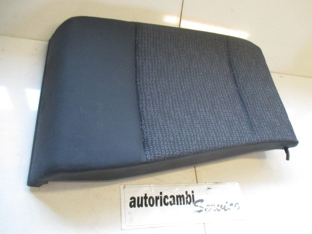 BACK SEAT BACKREST OEM N. 51357076042 ORIGINAL PART ESED BMW SERIE 3 E46 BER/SW/COUPE/CABRIO LCI RESTYLING (10/2001 - 2005) DIESEL 20  YEAR OF CONSTRUCTION 2002