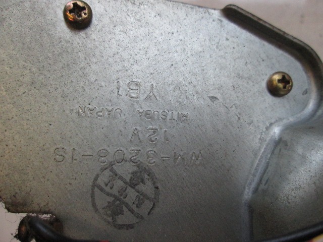 REAR WIPER MOTOR OEM N. WM-3208-1S ORIGINAL PART ESED SUZUKI BALENO (1995 - 2001) BENZINA 16  YEAR OF CONSTRUCTION 1996