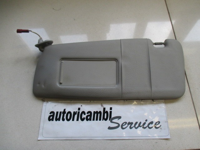 SUN VISORS OEM N.  ORIGINAL PART ESED BMW SERIE 3 E46 BER/SW/COUPE/CABRIO (1998 - 2001) DIESEL 30  YEAR OF CONSTRUCTION 1999