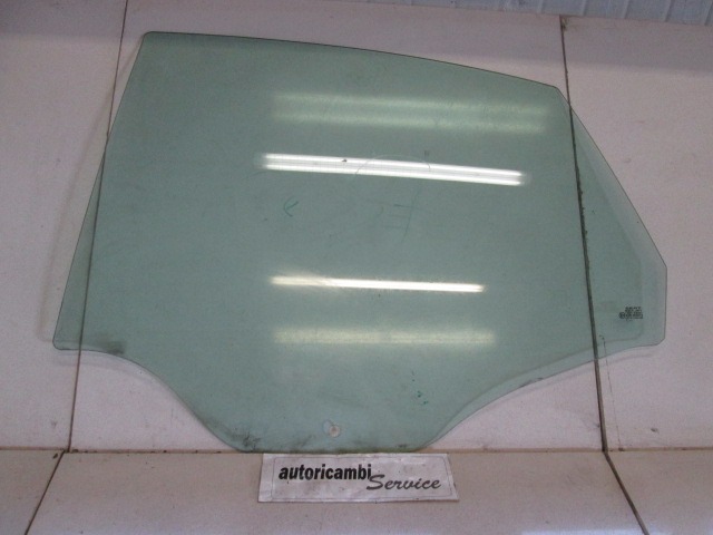 DOOR WINDOW, TINTED GLASS, REAR LEFT OEM N. 6L4845025A ORIGINAL PART ESED SEAT IBIZA MK3 RESTYLING (02/2006 - 2008) BENZINA 12  YEAR OF CONSTRUCTION 2007