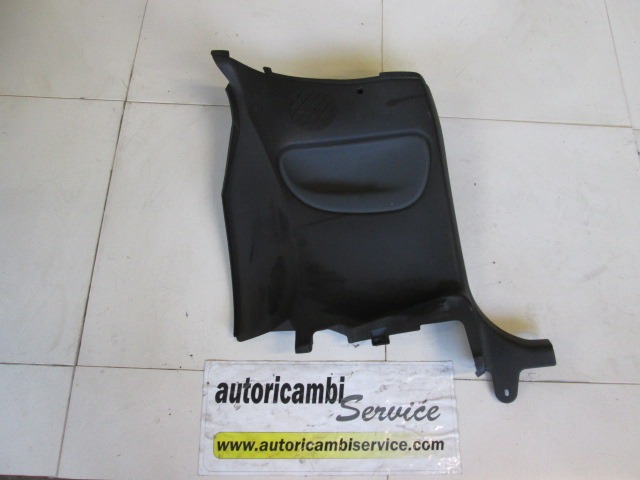 LATERAL TRIM PANEL REAR OEM N. 9641506177 ORIGINAL PART ESED PEUGEOT 206 / 206 CC (1998 - 2003) BENZINA 16  YEAR OF CONSTRUCTION 2002