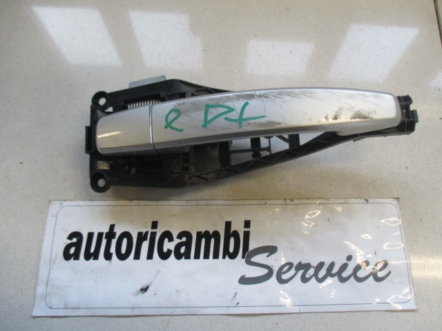 RIGHT REAR DOOR HANDLE OEM N. 13142770 ORIGINAL PART ESED OPEL ASTRA H RESTYLING L48 L08 L35 L67 5P/3P/SW (2007 - 2009) DIESEL 17  YEAR OF CONSTRUCTION 2007