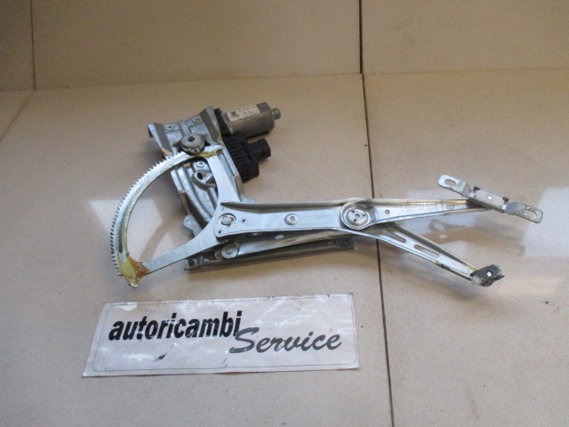 DOOR WINDOW LIFTING MECHANISM FRONT OEM N. 93178696 ORIGINAL PART ESED OPEL ASTRA H RESTYLING L48 L08 L35 L67 5P/3P/SW (2007 - 2009) DIESEL 17  YEAR OF CONSTRUCTION 2007