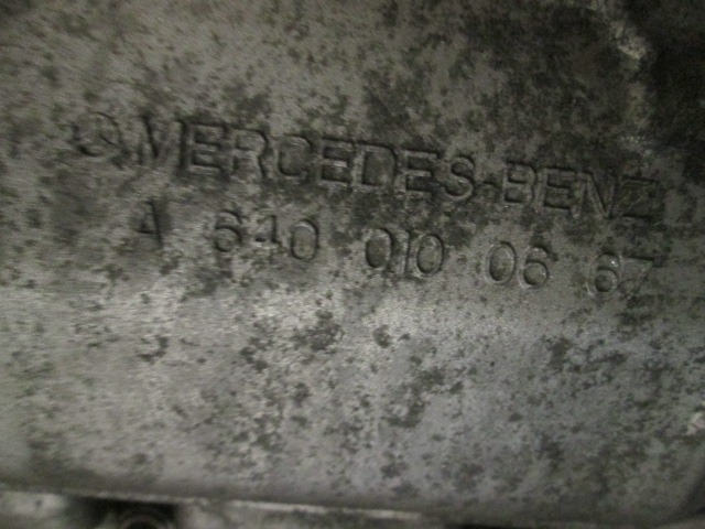 COMPLETE ENGINES . OEM N. 640940 ORIGINAL PART ESED MERCEDES CLASSE A W169 5P C169 3P (2004 - 04/2008) DIESEL 20  YEAR OF CONSTRUCTION 2006
