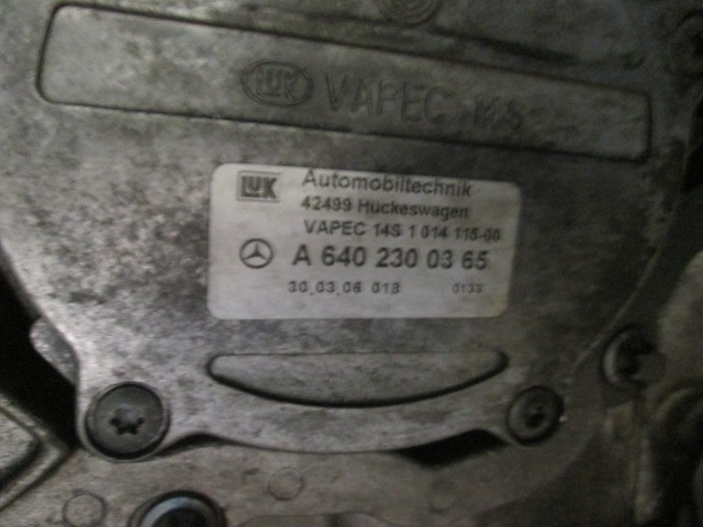 COMPLETE ENGINES . OEM N. 640940 ORIGINAL PART ESED MERCEDES CLASSE A W169 5P C169 3P (2004 - 04/2008) DIESEL 20  YEAR OF CONSTRUCTION 2006