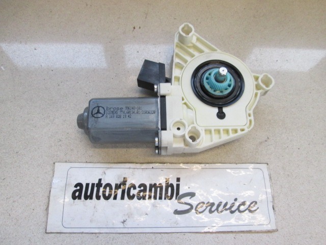 REAR DOOR WINDOW MOTOR OEM N. A1698201942 ORIGINAL PART ESED MERCEDES CLASSE A W169 5P C169 3P (2004 - 04/2008) DIESEL 20  YEAR OF CONSTRUCTION 2006