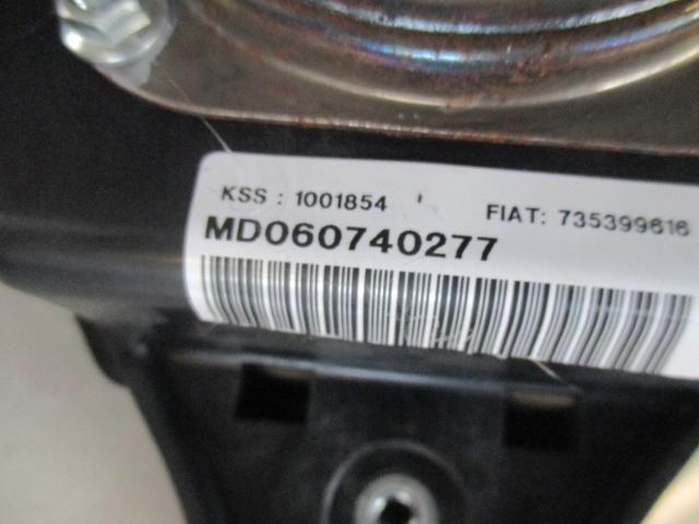 KIT COMPLETE AIRBAG OEM N. 51746149 ORIGINAL PART ESED FIAT CROMA (2005 - 10/2007)  DIESEL 19  YEAR OF CONSTRUCTION 2007