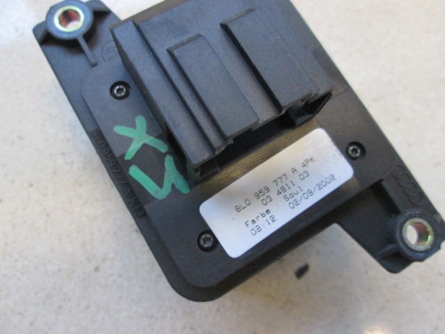 SEAT ADJUSTMENT SWITCH, FRONT OEM N. 8L0959777A ORIGINAL PART ESED AUDI A6 C5 4B5 4B2 RESTYLING BER/SW (2001 - 2004)DIESEL 25  YEAR OF CONSTRUCTION 2003