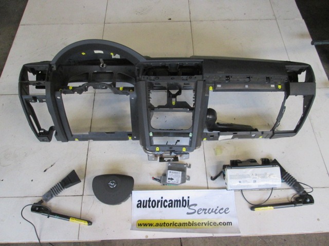 KIT COMPLETE AIRBAG OEM N.  ORIGINAL PART ESED OPEL MERIVA A R (2006 - 2010) BENZINA 16  YEAR OF CONSTRUCTION 2007