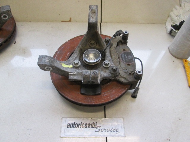 CARRIER, LEFT / WHEEL HUB WITH BEARING, FRONT OEM N. 51748680 ORIGINAL PART ESED FIAT CROMA (2005 - 10/2007)  DIESEL 19  YEAR OF CONSTRUCTION 2007