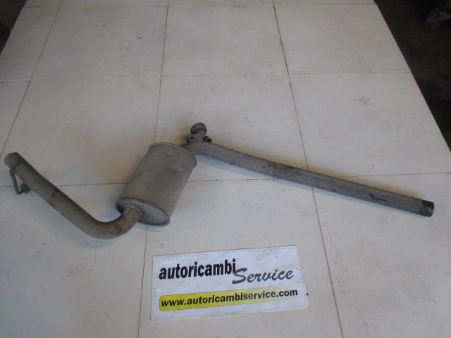 FRONT SILENCER OEM N. 8E0119BC ORIGINAL PART ESED AUDI A4 8EC 8ED 8HE B7 BER/SW/CABRIO (2004 - 2007) DIESEL 19  YEAR OF CONSTRUCTION 2005