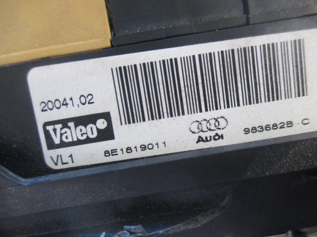 AUXILIARY HEATER OEM N. 8E11819011 ORIGINAL PART ESED AUDI A4 8EC 8ED 8HE B7 BER/SW/CABRIO (2004 - 2007) DIESEL 19  YEAR OF CONSTRUCTION 2005