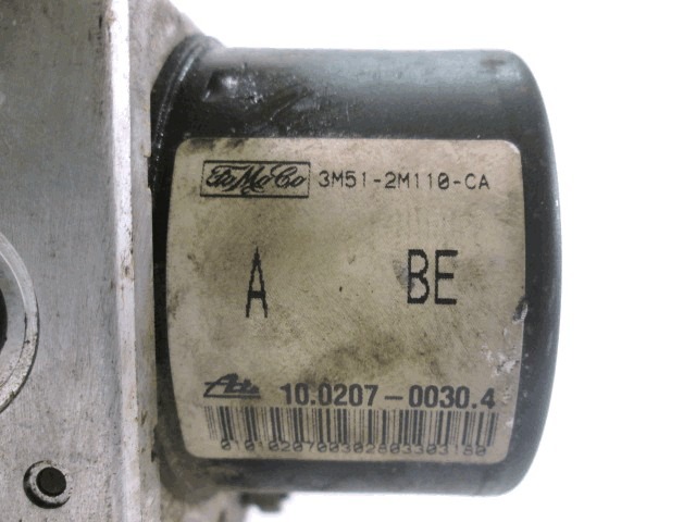 Abs Pump And Controller  OEM 3M51-2M110-CA FORD CMAX (10/2003 - 03/2007)  16 DIESEL Year 2004 spare part used
