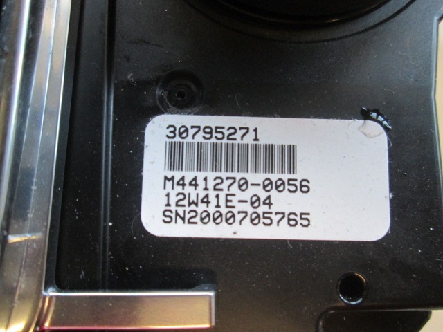 AIR CONDITIONING CONTROL OEM N. SN2000705765 ORIGINAL PART ESED VOLVO XC60 (DAL 2013) DIESEL 24  YEAR OF CONSTRUCTION 2013