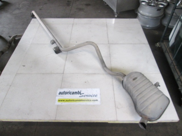 EXHAUST & MUFFLER / EXHAUST SYSTEM, REAR OEM N. 17441 SCARICO COMPLETO - MARMITTA - SILENZIATORE ORIGINAL PART ESED RENAULT SCENIC/GRAND SCENIC (2003 - 2009) DIESEL 19  YEAR OF CONSTRUCTION 2003