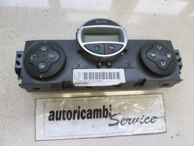AIR CONDITIONING CONTROL UNIT / AUTOMATIC CLIMATE CONTROL OEM N. 8200265572 ORIGINAL PART ESED RENAULT SCENIC/GRAND SCENIC (2003 - 2009) DIESEL 19  YEAR OF CONSTRUCTION 2003
