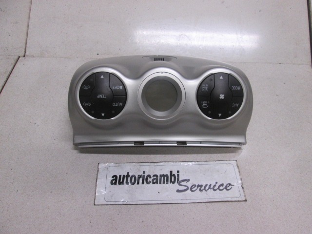AIR CONDITIONING CONTROL UNIT / AUTOMATIC CLIMATE CONTROL OEM N. 5590052640B0 ORIGINAL PART ESED TOYOTA URBAN CRUISER (2009 - 2014) DIESEL 14  YEAR OF CONSTRUCTION 2009
