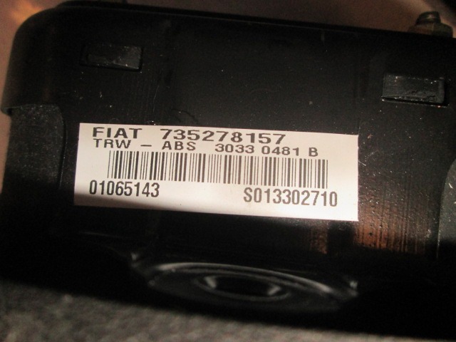 AIRBAG MODULE, DRIVER'S SIDE OEM N. 01065143 ORIGINAL PART ESED FIAT PUNTO 188 188AX MK2 (1999 - 2003) DIESEL 19  YEAR OF CONSTRUCTION 2002