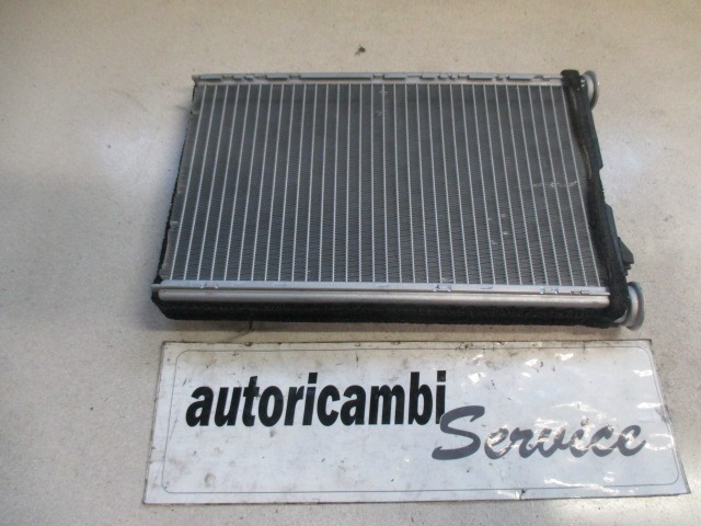 HEATER RADIATOR OEM N. 985474R ORIGINAL PART ESED BMW SERIE 1 BER/COUPE/CABRIO E81/E82/E87/E88 LCI RESTYLING (2007 - 2013) DIESEL 20  YEAR OF CONSTRUCTION 2010