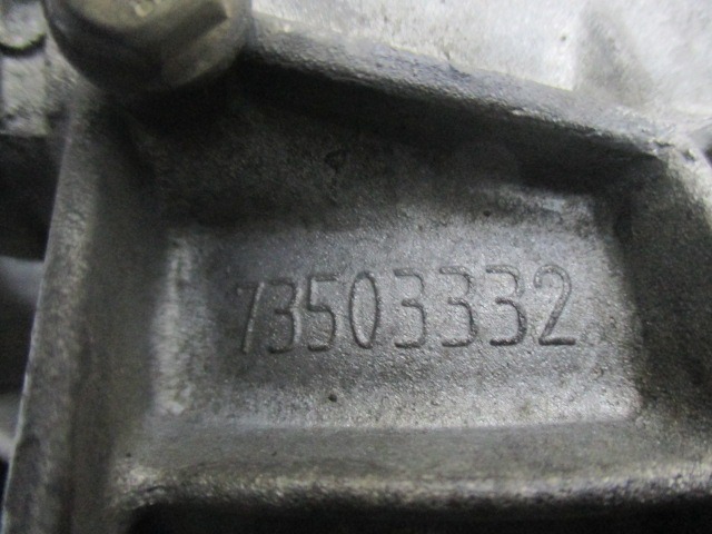 MECHANICAL GEARBOX COMPONENTS OEM N. 73503332 ORIGINAL PART ESED FIAT PANDA 169 (2003 - 08/2009) DIESEL 13  YEAR OF CONSTRUCTION 2005