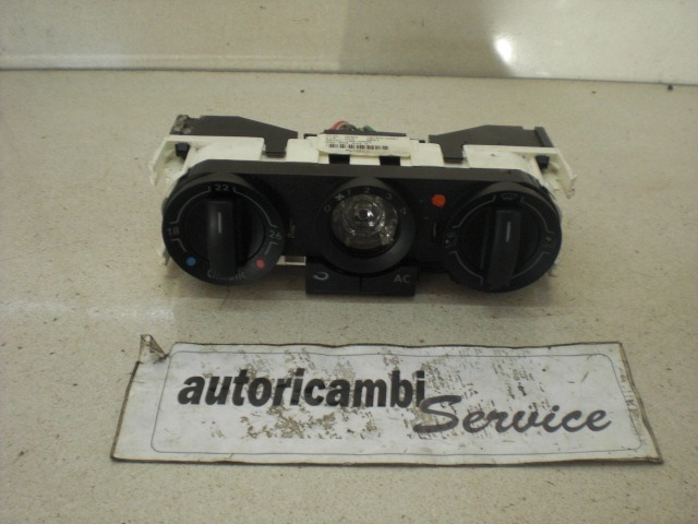 AIR CONDITIONING CONTROL OEM N. 6Q0820045 ORIGINAL PART ESED VOLKSWAGEN POLO (2005 - 10/2009) DIESEL 14  YEAR OF CONSTRUCTION 2007