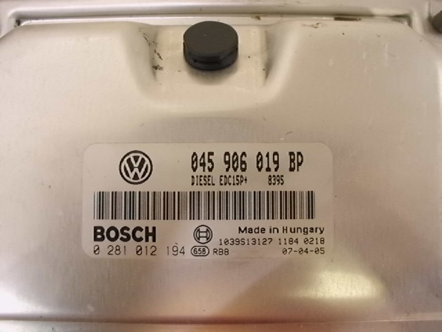 KIT ACCENSIONE AVVIAMENTO OEM N. 6Q0962103 ORIGINAL PART ESED VOLKSWAGEN POLO (2005 - 10/2009) DIESEL 14  YEAR OF CONSTRUCTION 2007